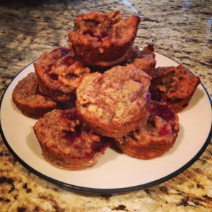 Raspberry Muffins 2